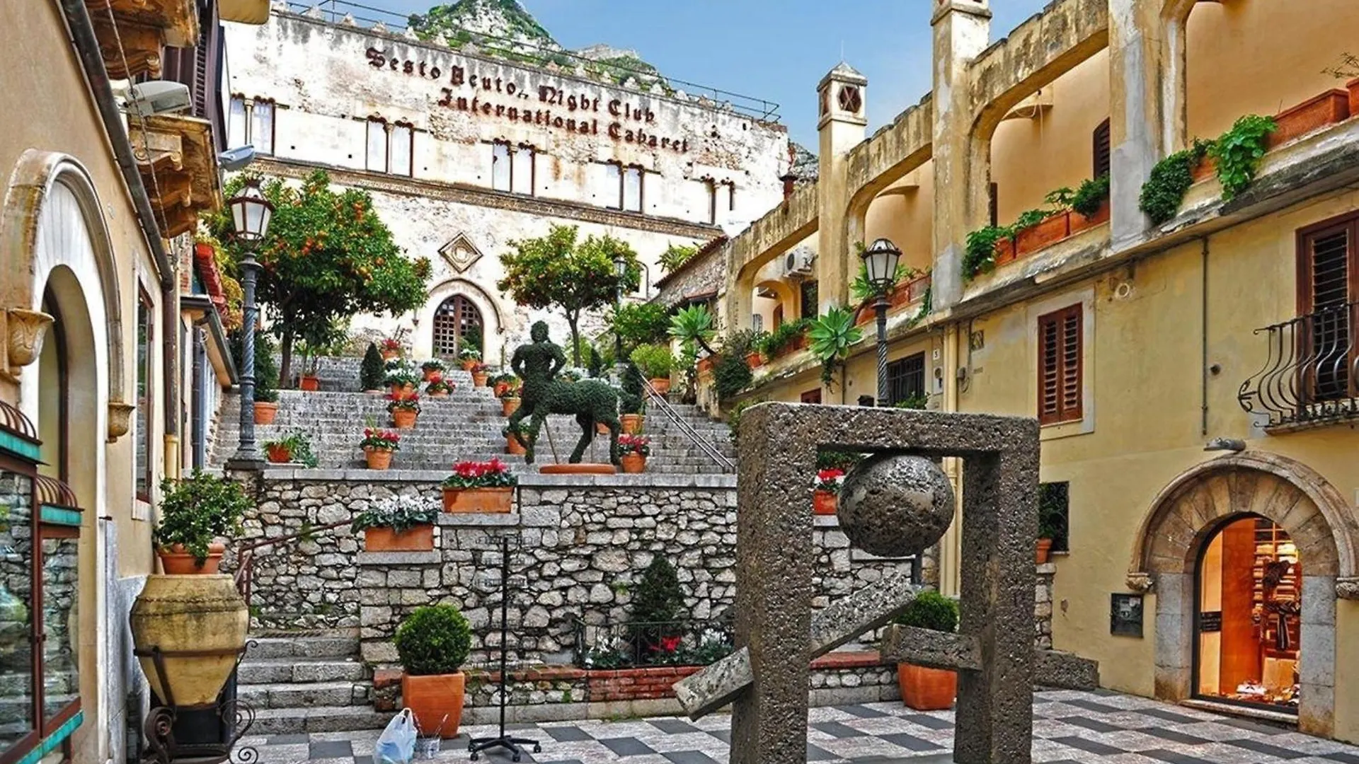 Wohnung In Taormina Mit Terrasse Italy